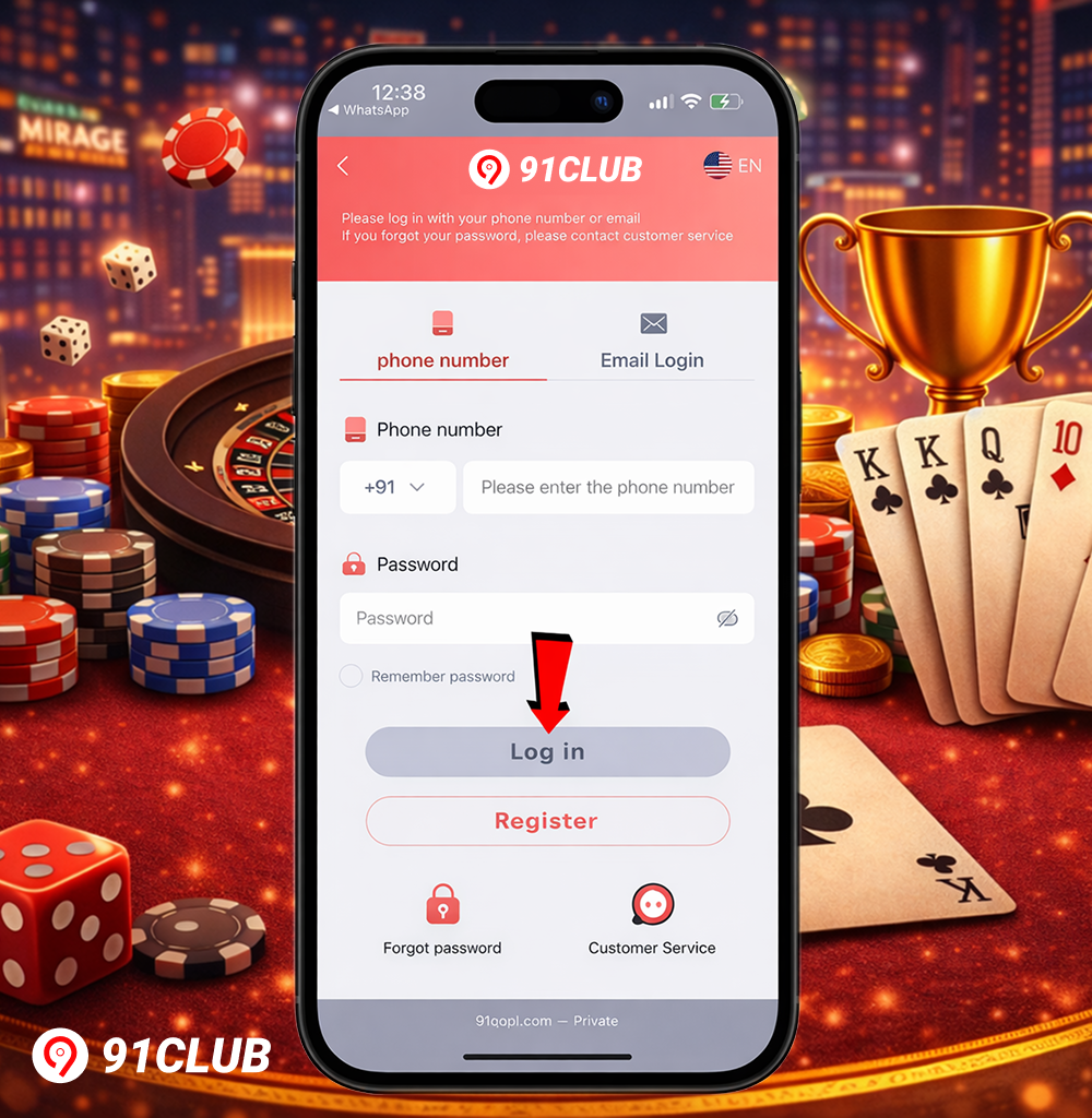 91 Club Login